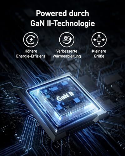 Anker Nano 65W USB C Ladegerät, 3-Port PPS Schnellladegerät, iPad Ladegerät | Netzteil USB C, Schnellladen für MacBook Pro, Dell XPS, iPhone 17/16/15 Serie, Galaxy, iPad Pro, Pixel