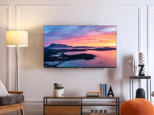 TCL 32V5C - 32 Zoll Full HD Smart QLED Direct LED-Fernseher mit Android TV & HDR - Kompatibel mit Google Cast & Google Home, Schlankes Design