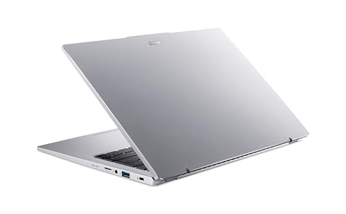Acer Swift Go 14 OLED (SFG14-73-791J) Ultrabook/KI Laptop, 14" WQ2.8K OLED Display, Intel Core Ultra 7 155H, 16 GB RAM, 1 TB SSD, Intel Arc Grafik, Windows 11, QWERTZ Tastatur, Silber