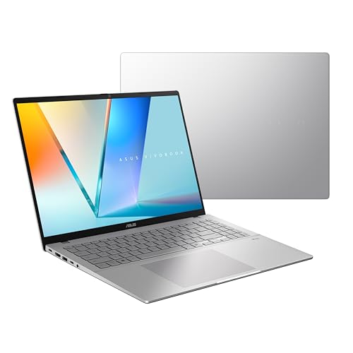 ASUS Vivobook S16 M3607KA, Notebook mit Monitor 16 Zoll Glossy OLED, 60 Hz, AMD Ryzen AI 5 330, 16 GB RAM, 1 TB SSD, Win 11Home, Silber