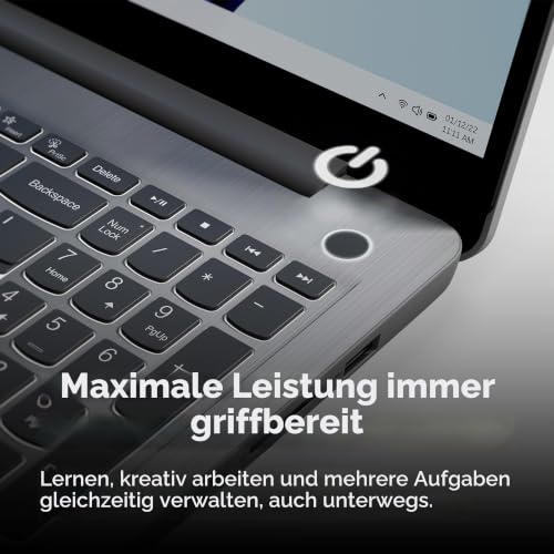 Lenovo IdeaPad 3 Notebook 39,6 cm (15,6 Zoll), FHD (1920 x 1080), Intel Core i3-1215U, 8 GB RAM, 512 GB SSD, Windows 11 Home, WiFi 6 – Arctic Grey, exklusiv von Amazon