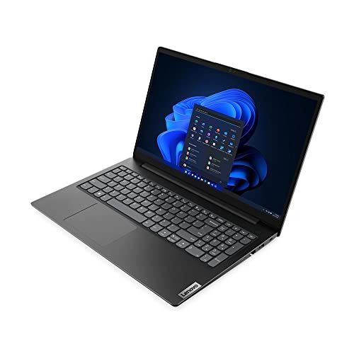 Lenovo V15 G4 Notebook 15,6" AMD Ryzen 5 7520U @4,3GHz 16GB DDR5 512GB NVMe SSD FHD Windows 11 Laptop, Schwarz //Notebooktasche