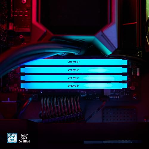 Kingston FURY Beast RGB 8GB 3200MT/s DDR4 CL16 DIMM PC Arbeitsspeicher KF432C16BB2A/8
