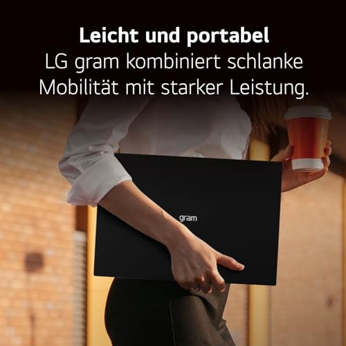 LG Gram 17 Zoll Laptop mit Intel Core Ultra 7, 32GB RAM, 2TB SSD, Windows 11, 16:10 IPS-Display, 17Z90S-G.AD7CG – Grau