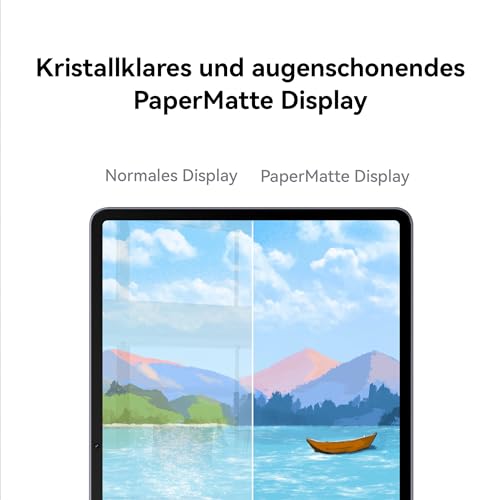 HUAWEI MatePad 11, 5″S PaperMatte Edition Tablet, 8GB+256GB, 2, 8K FullView Display, 144 Hz hohe Bildwiederholfrequenz, 8800 mAh Akku, Wi-Fi, Bluetooth, Space Grau