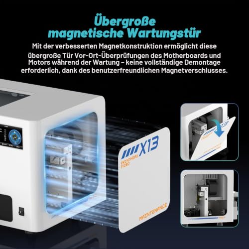 DSV A3+ Plus XP600 DTF-Drucker mit Trockenofen, automatischer Reinigung und Weißpapierzirkulation, doppelter Druckgeschwindigkeit im Vergleich zum L1800, 5-Zoll-Touchscreen, Drucken mit einem klick