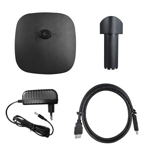 Amazon Basics Monitor 24 Zoll (61 cm), FHD 1080p, max. 100 Hz, VESA-kompatibel, integrierte Lautsprecher, Schwarz
