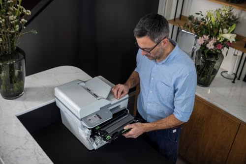 Brother MFC-L2980DW Laser A4 1200 x 1200 DPI 34 Seiten pro Minute WLAN | Professioneller und kompakter Multifunktionsdrucker schwarz weiß mit Duplexdruck, LAN/WLAN und Duplex-ADF