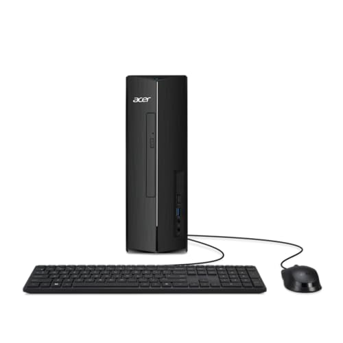 Acer Aspire XC-1785 Desktop-PC (Intel Core i5-14400, 16 GB RAM, 512 GB SSD, Intel UHD Graphics, WLAN, HDMI, Bluetooth, Windows 11 Home), Schwarz