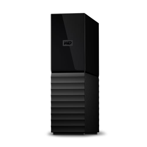 WD 8TB My Book Desktop HDD USB 3.0 with software for device management, backup and password protection works with PC and Mac