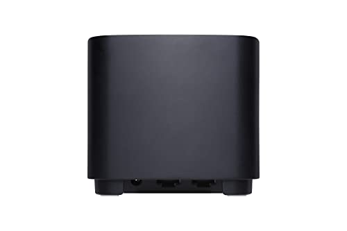 ASUS ZenWiFi XD4 Plus 2er Set AX1800 Whole-Home Mesh WiFi 6 System kombinierbarer Router (bis zu 306m² Abdeckung, AiMesh, AiProtection, Wandbefestigung, App Steuerung) schwarz