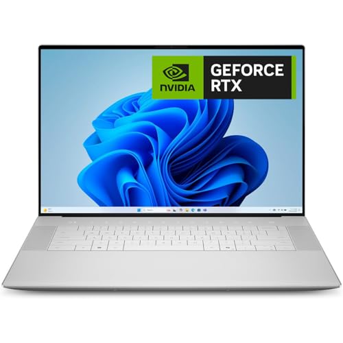 16 Premium Laptop DA16250-16,3" 4K OLED Touchscreen 120Hz, Intel Core Ultra 9 285H, RTX 5070, 32GB RAM, 1TB SSD, Windows 11 Home, Studio-Audio, QWERTZ, Platinum - 1 Jahr Dell Care Plus