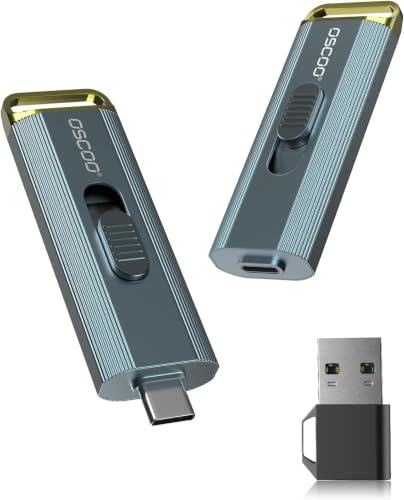 OSCOO 1 TB Portable SSD USB 3.2 Gen 2 Externe Solid State Drive