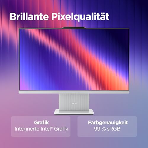 Lenovo IdeaCentre All-In-One | 27" QHD Display | Intel Core 9 | 32GB | 1TB | All in One|27" QHD Display|Intel Core 9 270H|32GB RAM|1TB SSD|Windows 11 |Grau|inkl. Maus und Tastatur| inkl. Webcam
