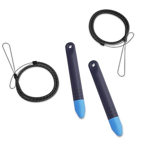 Kinderfreundlicher Tablet-Eingabestift mit Halteband von Amazon, 2er-Pack