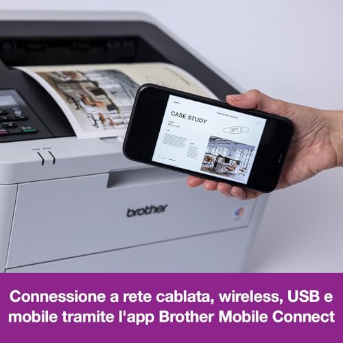Brother HL-L3240CDW, Farb-LED-Drucker, Duplex, WLAN, LAN, 26 Seiten/Min. | LCD-Display, Kassette 250 Blatt, WLAN 5 GHz, LAN und USB, Starttoner für 1.000 Seiten