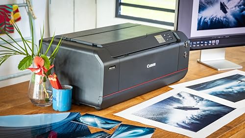 Canon ImagePROGRAF PRO-1100 A2 Fotodrucker (Drucker mit WLAN, Ethernet, 12-Farb-Lucia PRO II Tinten, lebendige Farben, Tiefe Schwarztöne, Farb- und Lichtbeständigkeit 200 Jahre, einfache Einrichtung)