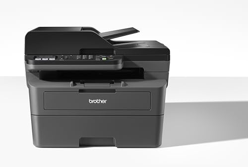 Brother MFC-L2835DW, 4-in-1 S/W-Laserdrucker, ADF, Duplex, 32 Seiten/Min. | 2-zeiliges LCD, Kassette 250 Blatt, WLAN, LAN und USB, Starttoner für 1.200 Seiten