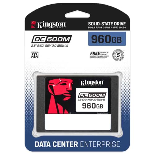 Kingston DC600M SSD 2.5” 960GB (gemischte Nutzung) Enterprise SATA SSD - SEDC600M/960G
