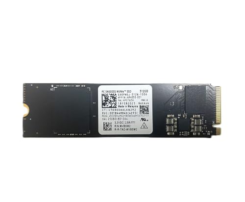 SanDisk 512 GB NVMe SSD M.2 2280 SN5000S, PCIe Gen4 x4, Interne Festplatte für PC, Notebooks