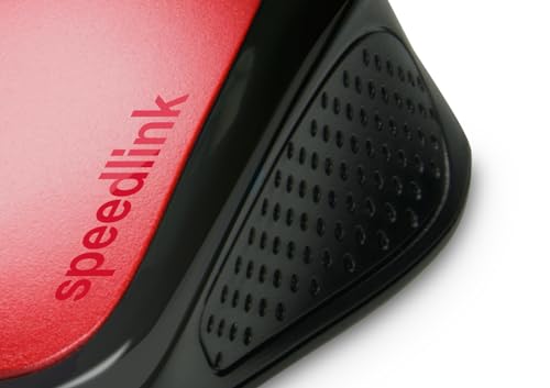 Speedlink KAPPA Mouse wireless - leichte USB Maus kabellos, 2.4G Empfänger | 1200dpi, mit 2.4GHz USB-Empfänger, Funkmaus ohne Kabel für PC, Laptop, Notebook und Computer, Büro, Office, rot