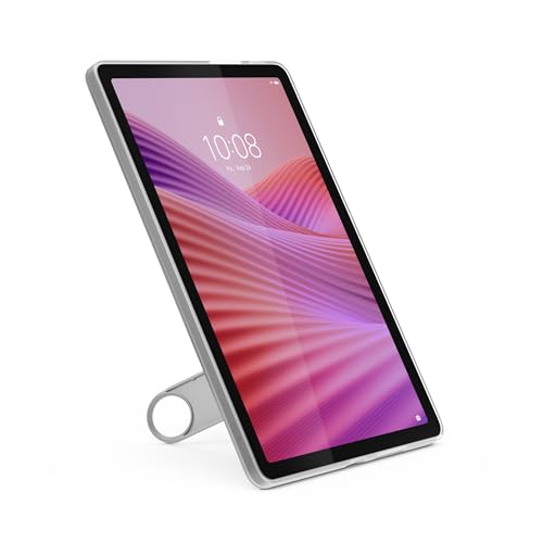 Lenovo Tab Tablet, 25,6 cm (10,1 Zoll), 4G LTE WUXGA (MediaTek Helio G85, 4 GB RAM, 64 GB, 60 Hz, Wi-Fi 5, Bluetooth 5.3, Android 14), Mondgrau, inklusive transparenter Hülle