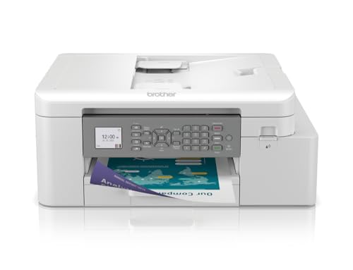 Original Brother MFC-J4335DW 4-in-1 Farbtintenstrahl-Multifunktionsgerät (Drucker, Scanner, Kopierer, Fax), Natur, 435 x 180 x 343 mm