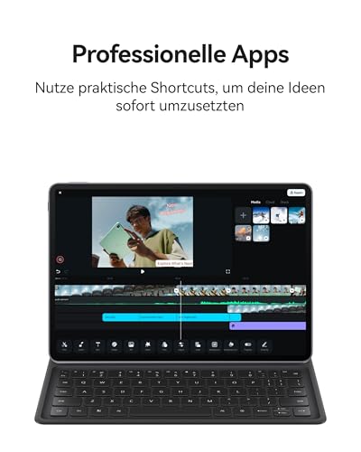 HUAWEI MatePad 11.5 S 2026 Tablet mit Tastatur und M-Pencil-Pro, 12+256GB | 2.8K 144Hz Ultraklares PaperMatte Display, 8800 mAh Akkus, 40W SuperCharge, WiFi 6, Gaming, 30 Monate Garantie