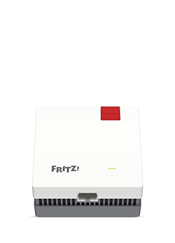 FRITZ!Mesh Set 1600 2er-Set | für 3-5 Räume | Wi-Fi 6 bis zu 3 GBit/s | Dualband WLAN (2,4/5 GHz), Perfekt für Streaming & Videocalls, ideal für Router & Glasfasermodem (ONT), Made in Europe