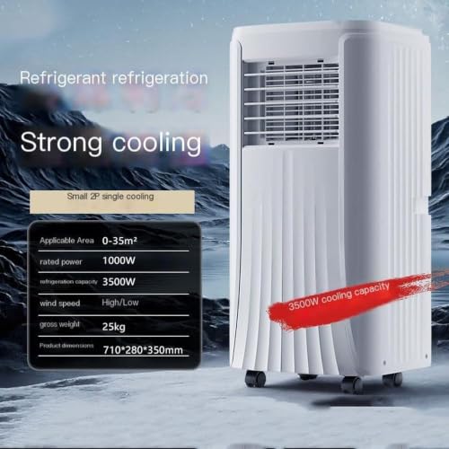 Tragbare Klimaanlage 10000 BTU, kühlt 350 sq ft, Smart Remote, leiser Schlafmodus, 24h Timer, Fensterkit, UK 3-poliger Stecker nach BS 1363, für Büro und Zuhaus, 12000 Btu, 12000 BTU