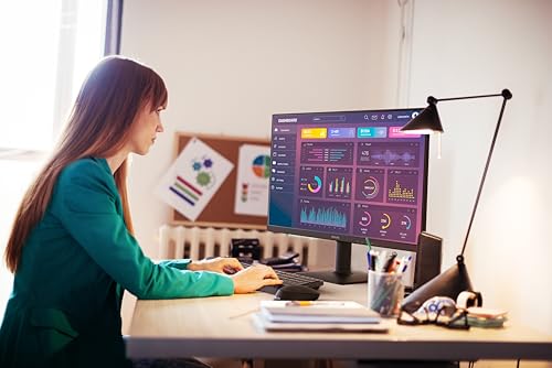 PHILIPS 27E2N1500L 27 Zoll QHD Monitor, 75Hz, IPS, 1ms MPRT Adaptive Sync HDR10 Höhenverstellung (2560x1440,HDMI 1x1.4,DP 1x 1.4) Schwarz