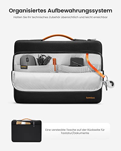 tomtoc 360° Business Laptoptasche für 13 Zoll Microsoft Surface Pro 12 11th