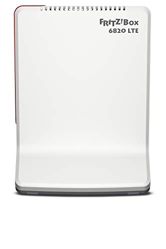AVM FRITZ!Box 6820 LTE Router (LTE (4G), UMTS (3G), WLAN N bis 450 MBit/s, 1x Gigabit-LAN, internationale Version)