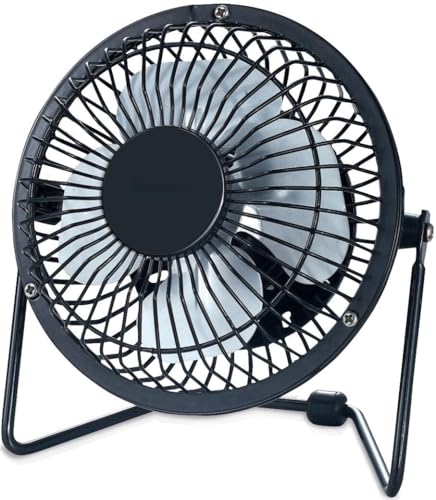 Brightium Oscilant Tischventilator, USB, 3 W, Schwarz
