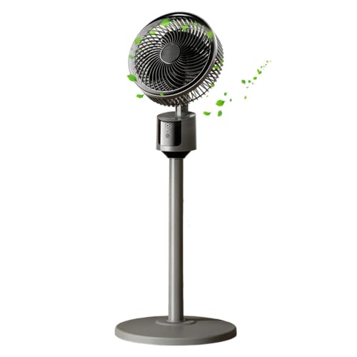 Uozonit Bodenventilatoren für Zuhause, leistungsstarke, leise Kühlung, Luftzirkulation, robuster Ventilator stehend, für Zuhause, Wohnzimmer, Arbeitszimmer, Büro, Studentenwohnheim, Restaurant, Innen