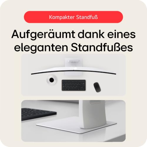 LG UltraWide 49U950A-W.AEU (49 Zoll) 32:9 Curved DQHD Nano IPS Monitor, 144Hz, AMD FreeSync™ Premium, DisplayHDR™ 400, USB-C (90W), Weiß