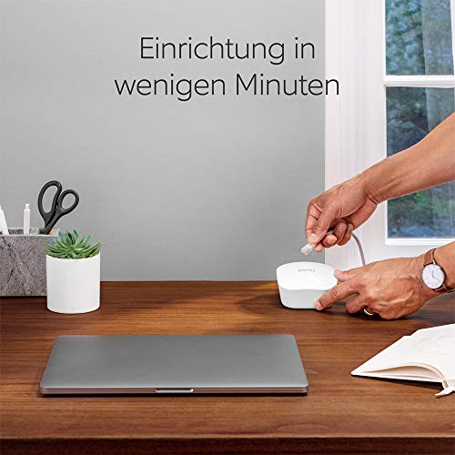 Zertifiziert generalüberholt Amazon eero WLAN-Mesh-System – Wi-Fi 5 Router System | 1er-Pack | Abdeckung bis zu 140 sq. m