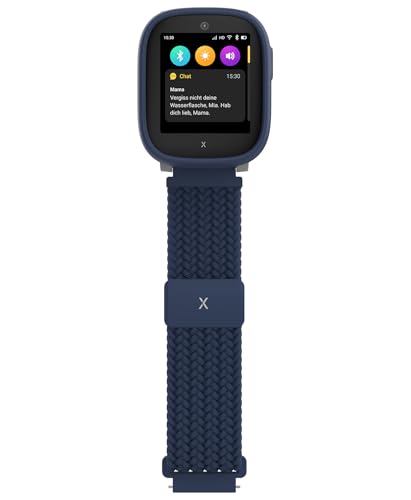 XPLORA X6 Play Telefon Uhr für Kinder 4G - GPS, SOS, Anrufe | Anrufe, Nachrichten, Schulmodus, SOS-Funktion, GPS, Kamera, Schrittzähler, wasserdichte - 2 Jahre Garantie (BLAU)