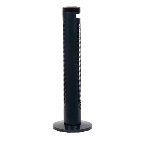 Jata JVVT3044 Leiser Turmventilator mit Fernbedienung, 81 cm, 45 W, Timer 7,5 h, Oszillation, 3 Geschwindigkeitsstufen, 3 Luftmodi, Ventilator für Schlafzimmer, Wohnzimmer und Büro