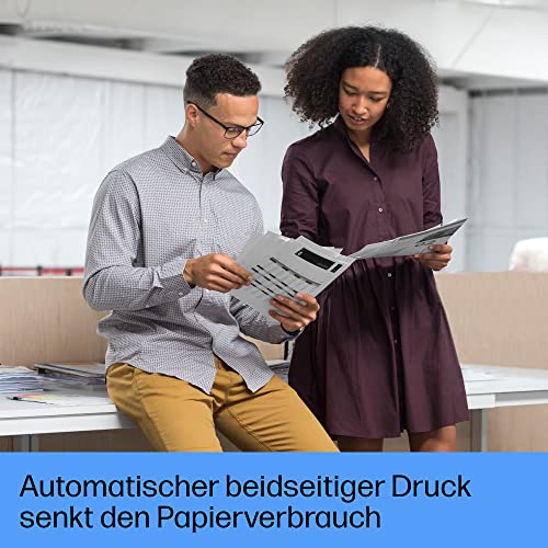HP LaserJet Pro MFP 4102dw Multifunktions-Laserdrucker, Drucken in Schwarzweiß, WLAN, Automatischer beidseitiger Druck, Hohe Druckgeschwindigkeit, Bis zu 80.000 Seiten pro Monat, Wolf Pro Security