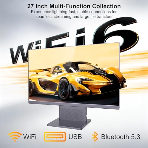 27 Zoll All-in-One Computer für ein effizientes Büro mit abnehmbarer Kamera
