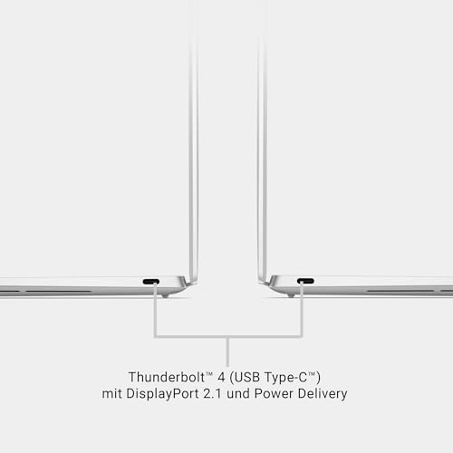 Dell XPS 13 Laptop - Intel Core Ultra 7 258V, 32GB RAM, 1TB SSD | 13'', Intel Arc Grafik, Windows 11 Home, Deutsch beleuchtete QWERTZ Tastatur, Platin