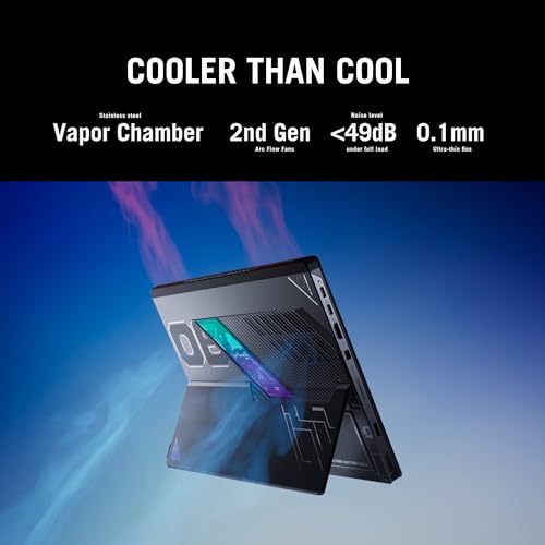 ASUS ROG Flow Z13 (2025) Gaming Laptop, 33.0 cm ROG Nebula 16:10 2.5K 180Hz/3ms, AMD Ryzen AI MAX+ 395, RDNA 3.5 Graphics, 128GB LPDDR5X 8000MHz, 1TB PCIe Gen 4 SSD, Wi-Fi 7, Win 11 Pro GZ302 EA-XS99