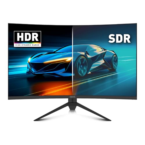 Odys XP32-X 32 Zoll WQHD Curved Gaming & Office Monitor