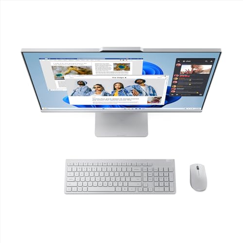 Lenovo IdeaCentre All-In-One | 27" QHD Display | Intel Core 9 | 32GB | 1TB | All in One|27" QHD Display|Intel Core 9 270H|32GB RAM|1TB SSD|Windows 11 |Grau|inkl. Maus und Tastatur| inkl. Webcam