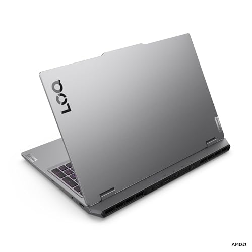 Lenovo LOQ Gaming AI Laptop | 15.6" Full HD 144Hz | NVIDIA GeForce RTX 5060 8GB | AMD Ryzen 7 250 | 16GB RAM | 1TB SSD | Win11 | QWERTZ | Weiss-Beleuchtete Tastatur | Grau | 3 Monate Game Pass