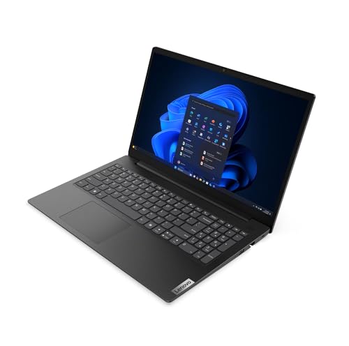Lenovo Laptop, 15,6" FHD Display, Intel N150, 4 x 3.60 GHz, 128 GB SSD, Intel UHD Graphics, Norton 360, Windows 11, Schwarz