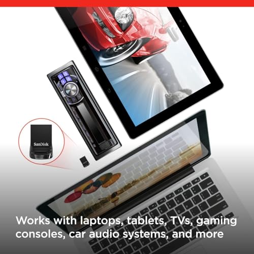 SANDISK 256 GB Ultra Fit, USB-A Laufwerk, bis 400 MB/s Lesen | USB Flash-Laufwerk für Laptops, Tablets,TVs, Spielekonsolen, bis zu 15-mal schneller als Standard-USB 2.0, USB 3.2 Gen 1