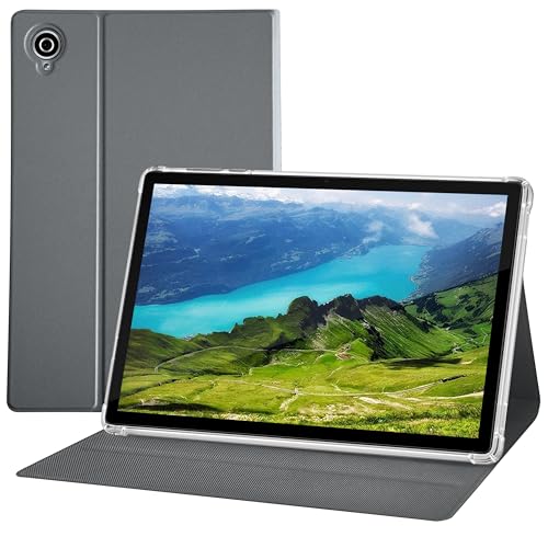 Tibuta 10-Zoll Android 15 Tablet mit Schutzhülle, Quad-Core-Prozessor