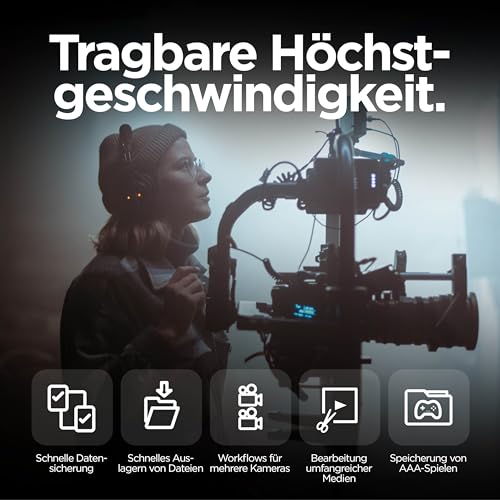 Integral USSD 1 TB Turbo-C USB 3.2 Gen 2×2 Metall-USB-Stick mit ultraschneller tragbarer SSD, Lesen bis zu 2.000 MB/s & Schreiben bis zu 1.800 MB/s – langlebiges Zinklegierungsdesign